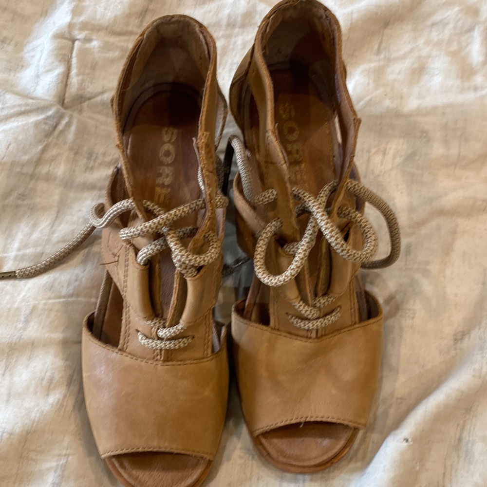 Sorel wedge sandals
